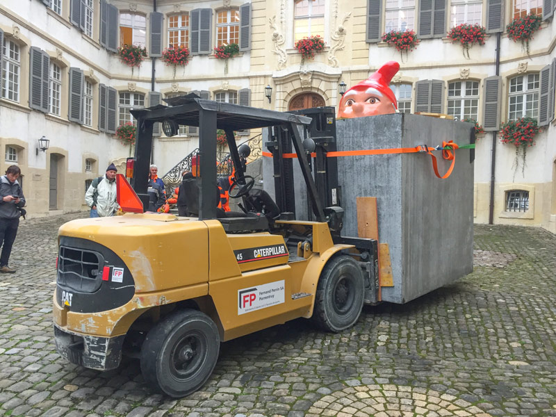 Musée Le Pire de Plonk & Replonk, Porrentruy. La Belle Bétonnade surprise